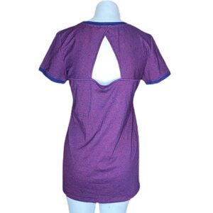 A Pea In The Pod Exercise Tee With Back Cutout